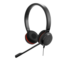 Jabra Evolve 30 II UC Stereo Laidinės ausinės, USB, 3.5mm jack, Juoda