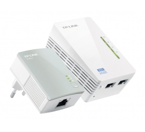 TP-LINK | Powerline Adapters Kit | TL-WPA4220 KIT | 10/100 Mbit/s | Ethernet LAN (RJ-45) ports 2 | 802.11n | 2.4GHz | Wi-Fi data rate (max) 300 Mbit/s