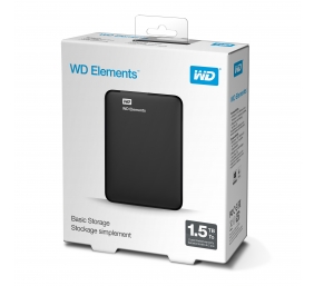 WD Elements ext portableHDD USB3.0 1,5TB