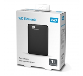 WD Elements ext portable HDD USB3.0 1TB