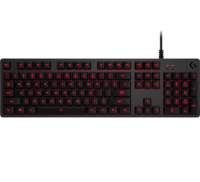 Mechaninė žaidimų klaviatūra Logitech G413 Gaming ENG (920-008310)