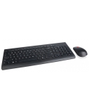 Lenovo | Essential | Essential Wireless Keyboard and Mouse Combo - Russian | Keyboard and Mouse Set | Wireless | Batteries included | EN/RU | Black | Wireless connection