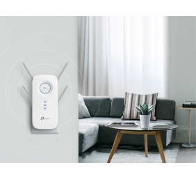 TP-LINK | AC2600 Wi-Fi Range Extender | RE650 | 802.11ac | 2.4GHz/5GHz | 800+1733 Mbit/s | 10/100/1000 Mbit/s | Ethernet LAN (RJ-45) ports 1 | MU-MiMO Yes | no PoE | Antenna type 4xExternal