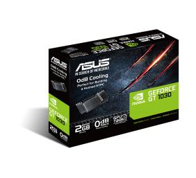 Asus | GT1030-SL-2G-BRK | NVIDIA | 2 GB | GeForce GT 1030 | GDDR5 | DVI-D ports quantity 1 | HDMI ports quantity 1 | PCI Express 3.0 | Memory clock speed 6008 MHz | Processor frequency 1506 MHz