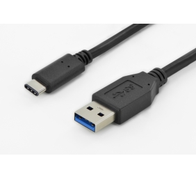 Digitus Connection Cable | AK-300136-010-S | USB-C to USB-A