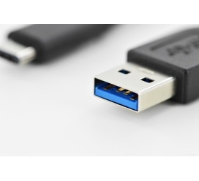 Digitus Connection Cable | AK-300136-010-S | USB-C to USB-A