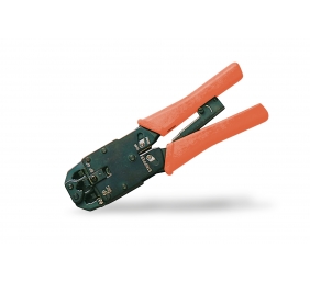 Digitus Multi Modular Crimping Tool, suitable for 4P2C 4P4C, 6P4C, 6P6C, 8P8C, incl. stripper and cutter