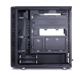 Fractal Design | Define Mini C TG | FD-CA-DEF-MINI-C-BK-TG | Side window | Left side panel - Tempered Glass | Black | Micro ATX | Power supply included No | ATX