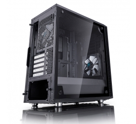 Fractal Design | Define Mini C TG | FD-CA-DEF-MINI-C-BK-TG | Side window | Left side panel - Tempered Glass | Black | Micro ATX | Power supply included No | ATX