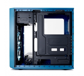 Fractal Design | Focus G | FD-CA-FOCUS-BU-W | Side window | Left side panel - Tempered Glass | Blue | ATX | Power supply included No | ATX