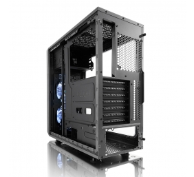 Fractal Design | Focus G | FD-CA-FOCUS-GY-W | Side window | Left side panel - Tempered Glass | Gray | ATX | Power supply included No | ATX