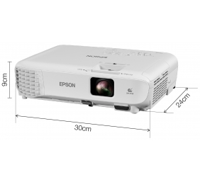 Projektorius Epson EB-X05 XGA/1024x768/3300Lm/15000:1/White