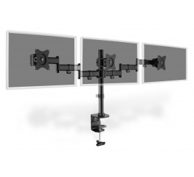 Digitus | Desk Mount | DA-90362 | Tilt, Height adjustment, Rotate | 15-27 " | Black