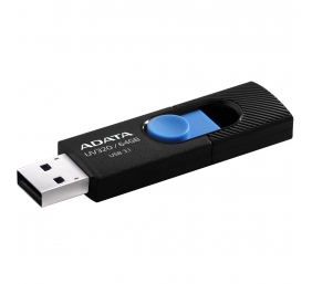 ADATA | USB Flash Drive | UV320 | 64 GB | USB Type-A | Black/Blue