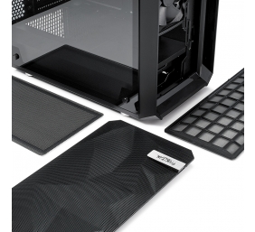 Fractal Design | Meshify C | FD-CA-MESH-C-BKO | Side window | Black | ATX | Power supply included No | ATX