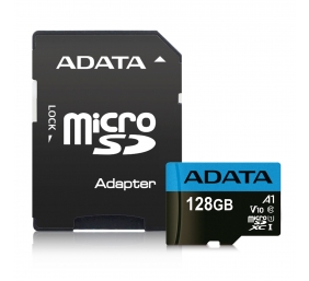 ADATA | microSDXC/SDHC UHS-I Memory Card | Premier | 128 GB | microSDHC/SDXC | Flash memory class 10