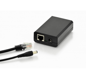 DIGITUS Gigabit Ethernet PoE+ Splitter, 802.3at, 24 W | Digitus | Black | PoE splitter