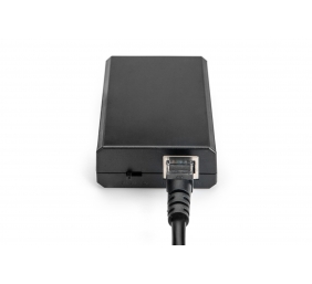 DIGITUS Gigabit Ethernet PoE+ Splitter, 802.3at, 24 W | Digitus | Black | PoE splitter