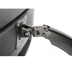 Digitus | Desk Mount | Universal LED/LCD Monitor Stand with Gas Spring | Tilt, swivel, height adjustment, rotate | Black