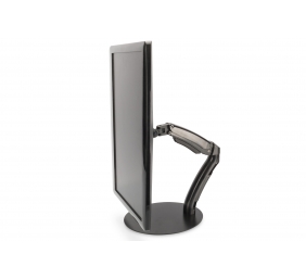 Digitus | Desk Mount | Universal LED/LCD Monitor Stand with Gas Spring | Tilt, swivel, height adjustment, rotate | Black