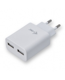 I-TEC Power Charger USB 2 Port 2,4A