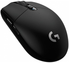 Logitech G305 Lightspeed Belaidė žaidimų pelė, RF Wireless + Bluetooth, 12000 DPI, Juoda