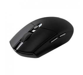 Logitech G305 Lightspeed Belaidė žaidimų pelė, RF Wireless + Bluetooth, 12000 DPI, Juoda