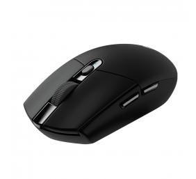 Logitech G305 Lightspeed Belaidė žaidimų pelė, RF Wireless + Bluetooth, 12000 DPI, Juoda