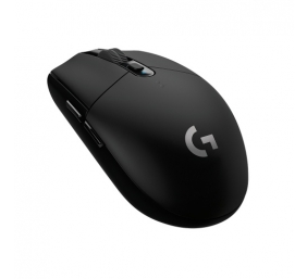 Logitech G305 Lightspeed Belaidė žaidimų pelė, RF Wireless + Bluetooth, 12000 DPI, Juoda