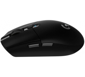 Logitech G305 Lightspeed Belaidė žaidimų pelė, RF Wireless + Bluetooth, 12000 DPI, Juoda