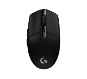 Logitech G305 Lightspeed Belaidė žaidimų pelė, RF Wireless + Bluetooth, 12000 DPI, Juoda