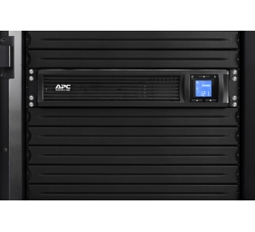 Schneider Electric APC Smart-UPS C, Rackmount 2U, 4x IEC C13 outlets, SmartConnect port, USB and serial communication, AVR, graphic LCD | SMC1000I-2UC | 1000 VA | 600 W | 230 V