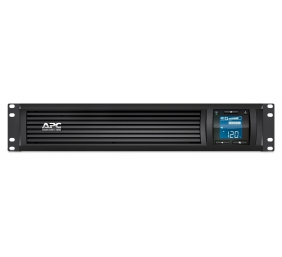 Schneider Electric APC Smart-UPS C, Rackmount 2U, 4x IEC C13 outlets, SmartConnect port, USB and serial communication, AVR, graphic LCD | SMC1000I-2UC | 1000 VA | 600 W | 230 V
