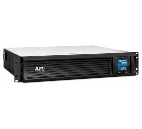 Schneider Electric APC Smart-UPS C, Rackmount 2U, 4x IEC C13 outlets, SmartConnect port, USB and serial communication, AVR, graphic LCD | SMC1000I-2UC | 1000 VA | 600 W | 230 V