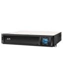 Schneider Electric APC Smart-UPS C, Rackmount 2U, 4x IEC C13 outlets, SmartConnect port, USB and serial communication, AVR, graphic LCD | SMC1000I-2UC | 1000 VA | 600 W | 230 V