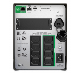 Schneider Electric APC Smart-UPS, Tower, 8x IEC C13 outlets, SmartConnect Port+SmartSlot, AVR, LCD | SMT1000IC | 1000 VA | 700 W | 230 V