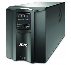 Schneider Electric APC Smart-UPS, Tower, 8x IEC C13 outlets, SmartConnect Port+SmartSlot, AVR, LCD | SMT1000IC | 1000 VA | 700 W | 230 V