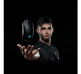 Logitech G PRO Belaidė žaidimų pelė, RF Wireless, 25600 DPI, Juoda