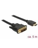 DELOCK Cable DVI 18+1 > HDMI-A 5 m