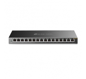 TP-LINK | Switch | TL-SG116E | Web managed | Wall mountable | Gigabit Ethernet (copper) ports quantity 16 | Power supply type External | 36 month(s)