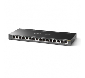 TP-LINK | Switch | TL-SG116E | Web managed | Wall mountable | 1 Gbps (RJ-45) ports quantity 16 | Power supply type External | 36 month(s)