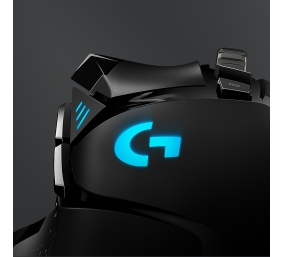 Logitech G502 HERO Laidinė žaidimų pelė, USB Type-A, Optical, 25600 DPI, Juoda