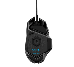 Logitech G502 HERO Laidinė žaidimų pelė, USB Type-A, Optical, 25600 DPI, Juoda