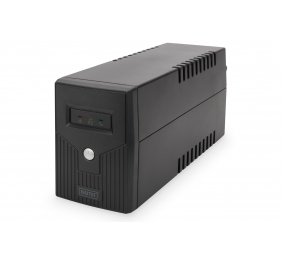 Digitus | Line-Interactive UPS | Line-Interactive UPS DN-170063, 600VA, 360W, 1x 12V/7Ah battery, 2x CEE 7/7 outlet, 2x RJ-11, 1x USB 2.0 type B, LED, Simulated Sine Wave, 298x101x142mm, 4.35kg | 600 VA | 360 W