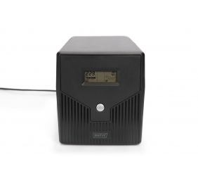 Digitus | Line-Interactive UPS | Line-Interactive UPS DN-170075, 1500VA, 900W, 2x 12V/9Ah battery, 4x CEE 7/7 outlet, 2x RJ45, 1x USB 2.0 type B, 1x RS232, LCD, Simulated Sine Wave, 380x158x198mm, 10.1kg | 1500 VA | 900 W