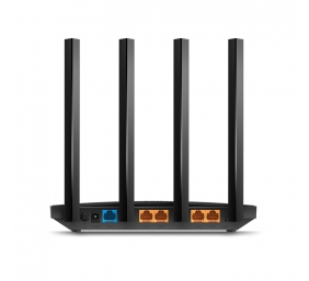 Router | Archer C6 | 802.11ac | 300+867 Mbit/s | 10/100/1000 Mbit/s | Ethernet LAN (RJ-45) ports 4 | Mesh Support No | MU-MiMO Yes | No mobile broadband | Antenna type 4xExternal | No