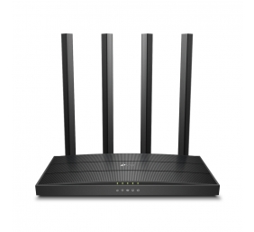 TP-LINK | Router | Archer C6 | 802.11ac | 300+867 Mbit/s | 10/100/1000 Mbit/s | Ethernet LAN (RJ-45) ports 4 | Mesh Support No | MU-MiMO Yes | No mobile broadband | Antenna type 4xExternal | No