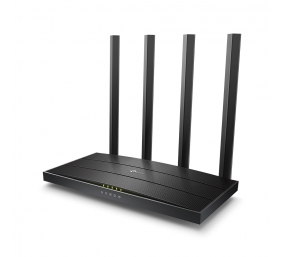TP-LINK | Router | Archer C6 | 802.11ac | 300+867 Mbit/s | 10/100/1000 Mbit/s | Ethernet LAN (RJ-45) ports 4 | Mesh Support No | MU-MiMO Yes | No mobile broadband | Antenna type 4xExternal | No