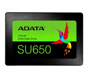ADATA | Ultimate SU650 3D NAND SSD | 960 GB | SSD form factor 2.5” | SSD interface SATA | Read speed 520 MB/s | Write speed 450 MB/s