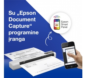 Epson WorkForce DS-70 Nešiojamas skeneris A4 600x600 DPI USB
